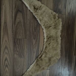 Fur scarf real fur vintage